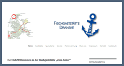 Desktop Screenshot of fischgaststaette-dranske.de